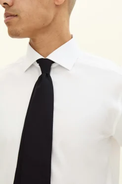 Regular Fit Cut Away Twill Shirt