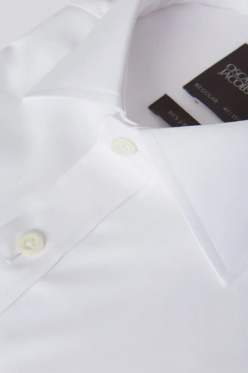 Regular Fit Cut Away Twill Shirt