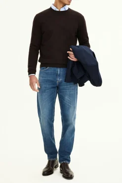 Regular Fit Denim Trousers