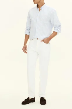 Regular Fit Denim Trousers