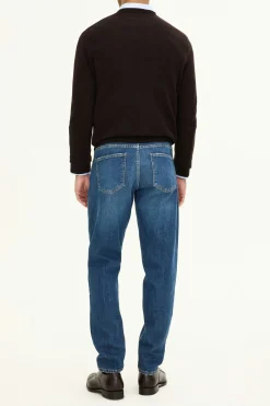 Regular Fit Denim Trousers