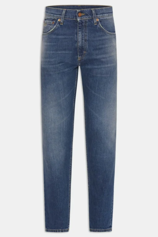 Regular Fit Denim Trousers