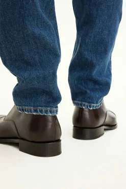Regular Fit Denim Trousers