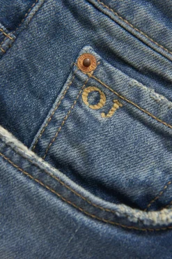 Regular Fit Denim Trousers