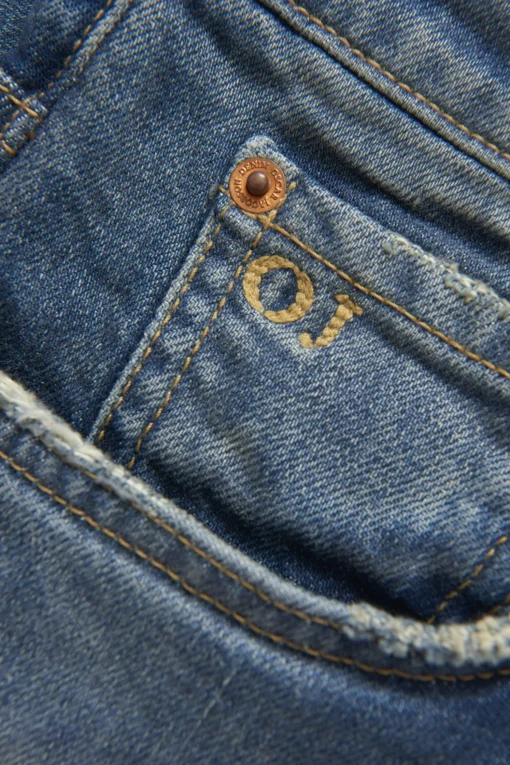 Regular Fit Denim Trousers