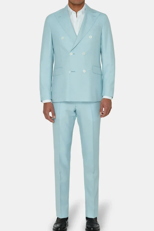 Regular Fit Double Breasted Suit
