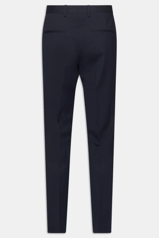 Regular Fit Double Breasted Tropical Wool Suit