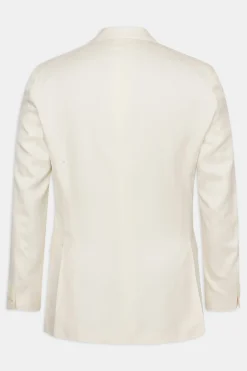 Regular Fit Double Breasted Birdseye Suit