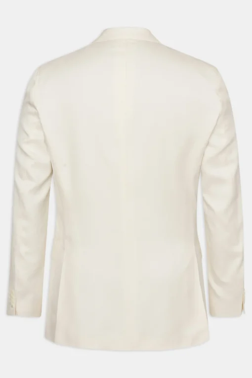 Regular Fit Double Breasted Birdseye Suit