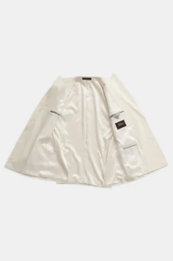 Regular Fit Double Breasted Birdseye Suit