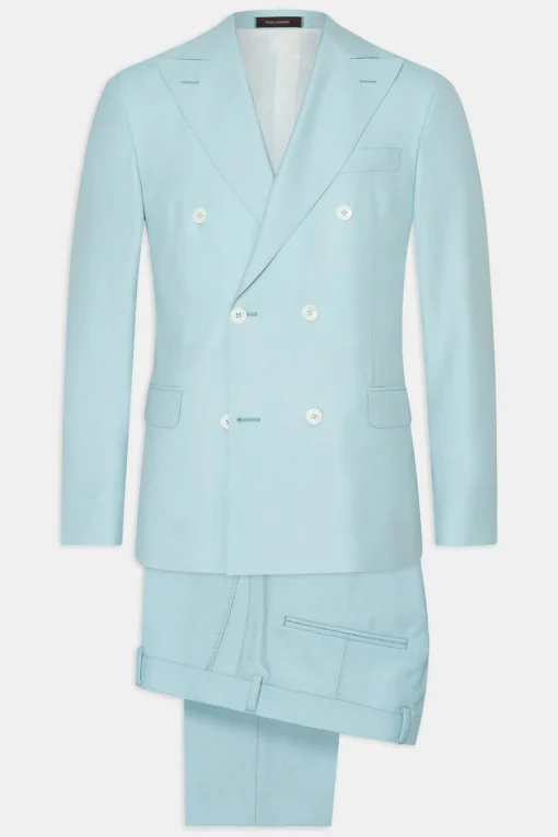 Regular Fit Double Breasted Suit