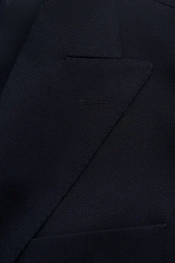 Regular Fit Double Breasted Tropical Wool Suit