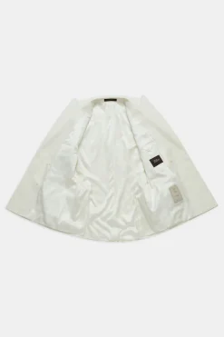 Regular Fit Double Breasted Microstructure Blazer