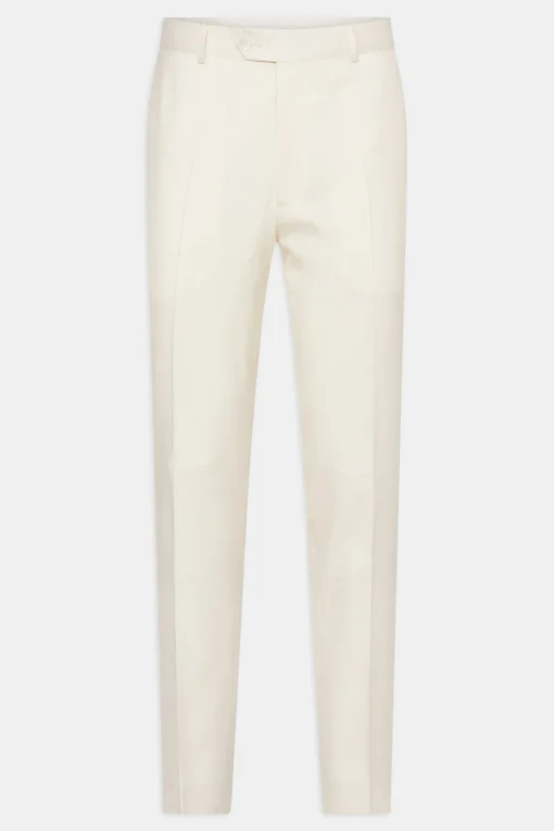 Regular Fit Double Breasted Birdseye Suit