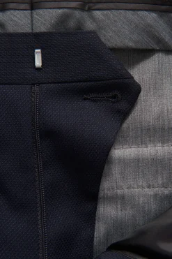 Regular Fit Double Breasted Tropical Wool Suit