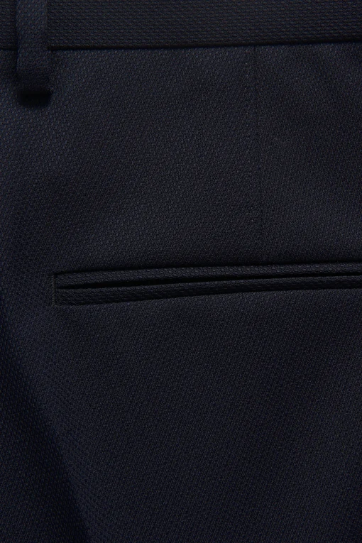 Regular Fit Double Breasted Tropical Wool Suit