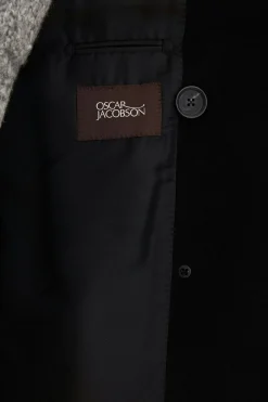 Regular Fit Double Breasted Brushed Wool Coat