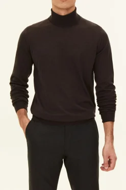 Regular Fit Extra Fine Merino Wool Rollneck
