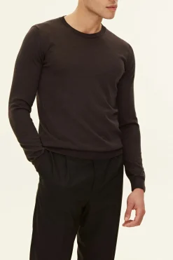 Regular Fit Extra Fine Merino Wool Roundneck Sweater