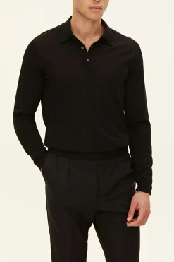 Regular Fit Extra Fine Merino Wool Polo Shirt