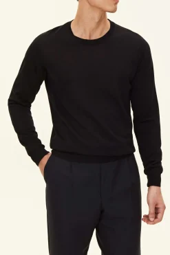 Regular Fit Extra Fine Merino Wool Roundneck Sweater