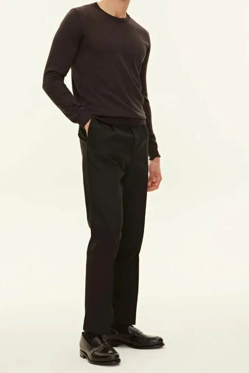 Regular Fit Extra Fine Merino Wool Roundneck Sweater