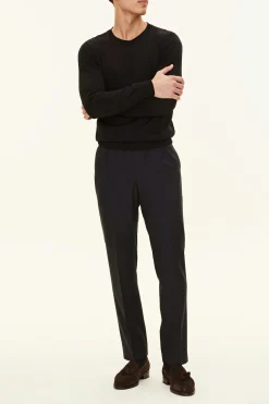 Regular Fit Extra Fine Merino Wool Roundneck Sweater