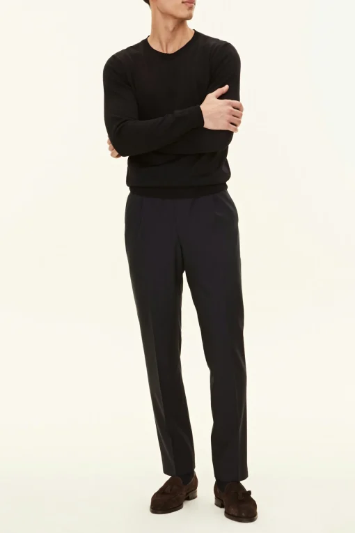 Regular Fit Extra Fine Merino Wool Roundneck Sweater