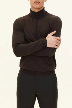 Regular Fit Extra Fine Merino Wool Rollneck