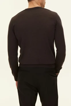 Regular Fit Extra Fine Merino Wool Roundneck Sweater