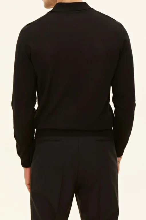 Regular Fit Extra Fine Merino Wool Polo Shirt