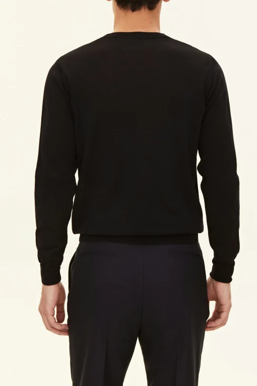 Regular Fit Extra Fine Merino Wool Roundneck Sweater