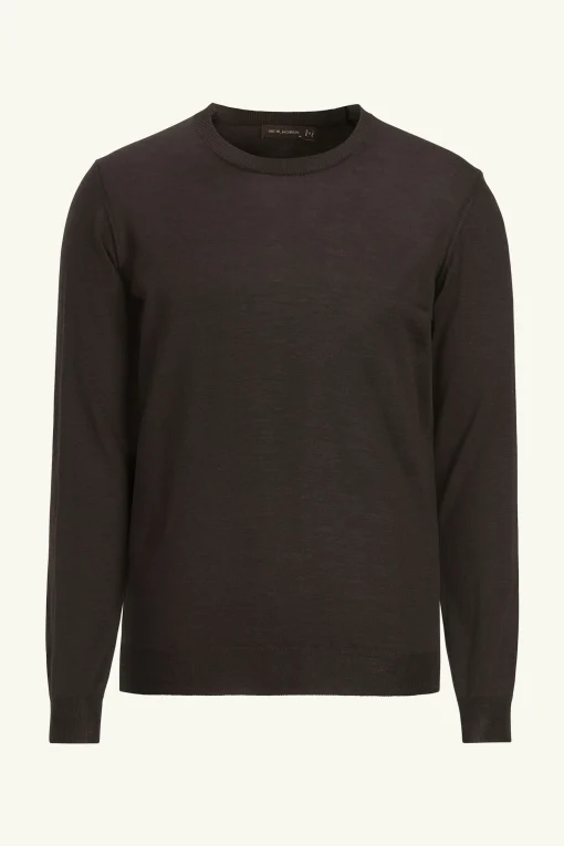 Regular Fit Extra Fine Merino Wool Roundneck Sweater