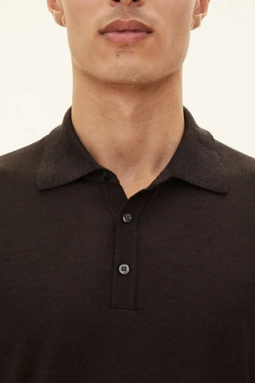 Regular Fit Extra Fine Merino Wool Polo Shirt