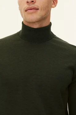 Regular Fit Extra Fine Merino Wool Rollneck