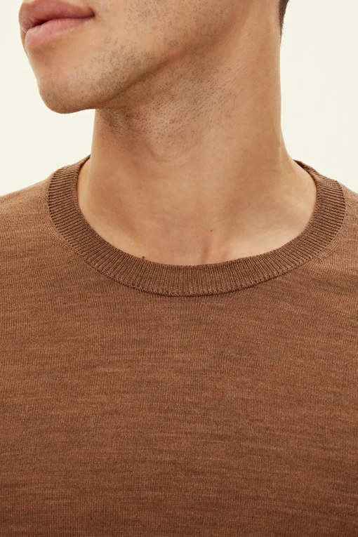 Regular Fit Extra Fine Merino Wool Roundneck Sweater