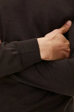 Regular Fit Extra Fine Merino Wool Roundneck Sweater