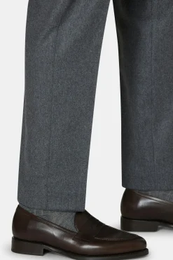 Regular Fit Flannel Trousers