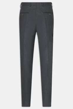 Regular Fit Flannel Trousers