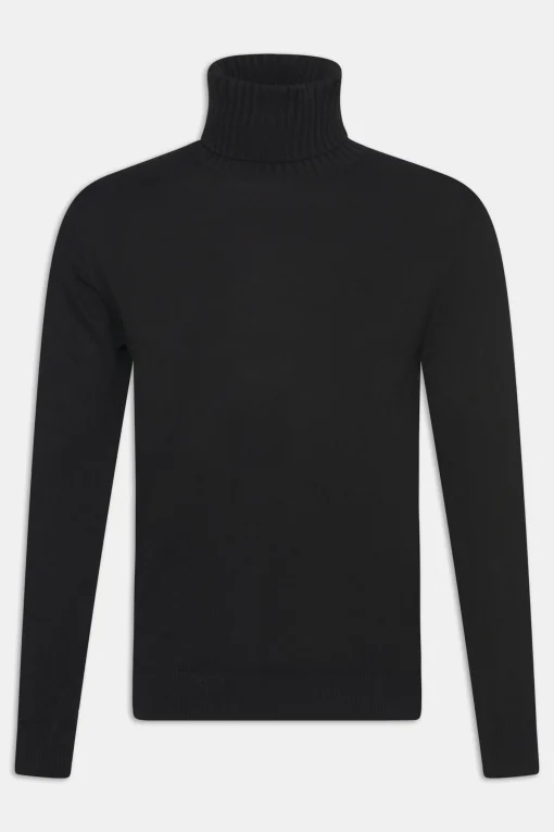 Regular Fit Garment Dye Rollneck
