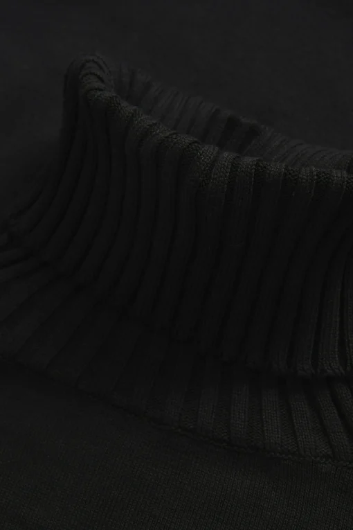 Regular Fit Garment Dye Rollneck