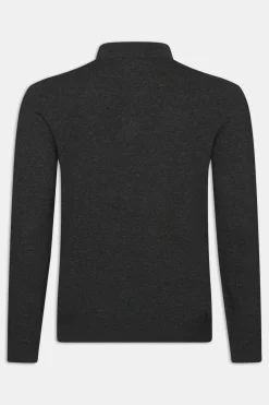 Regular Fit Half Zip Soft Wool Cashmere Sweater
