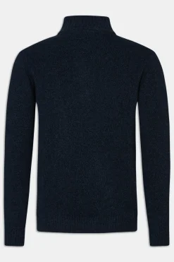 Regular Fit Half Zip Woolblend