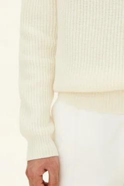 Regular Fit Heavy Knit Half Zip Sweater