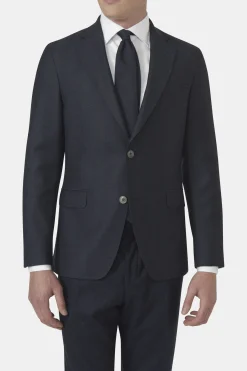 Regular Fit Herringbone Blazer