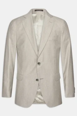 Regular Fit Herringbone Blazer