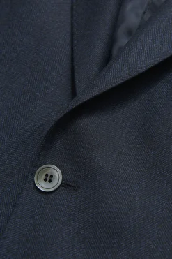 Regular Fit Herringbone Blazer