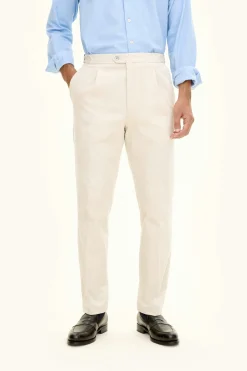 Regular Fit High Waist Corduroy Trousers