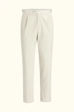 Regular Fit High Waist Corduroy Trousers