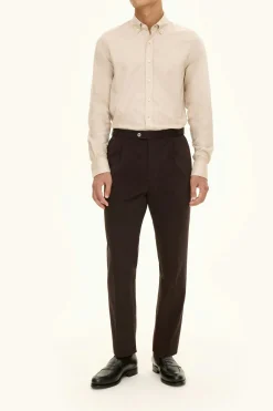 Regular Fit High Waist Trousers